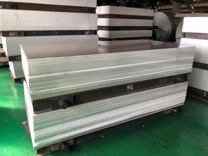 H116 H321 Marine Aluminum Boat Sheet Metal 5083 5000 500mm2800mm