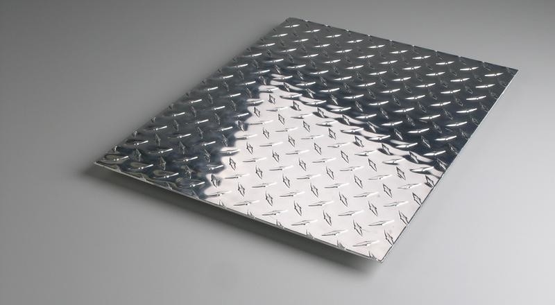 Customized 6063 Embossed Aluminum Sheet Metal In Stamping
