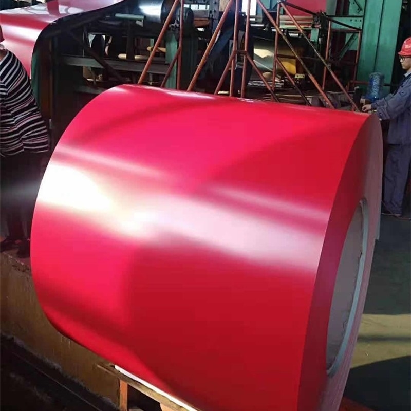 Color Coated Galvanized Aluminum Sheet PPGI Gi PPGL Gl Painted Metal Roof